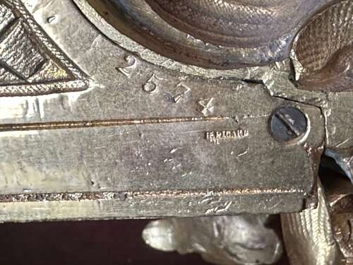19th Century French Mantle Clock Circa 1875. Ormolu Mantel Clock.