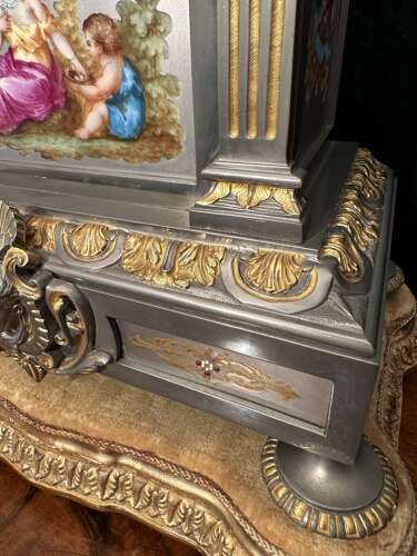 19th-century French Mantle Clock Circa 1880