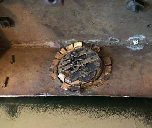 Sacred Alliance 1815 A Most Unusual And Rare Bronze Timepiece.