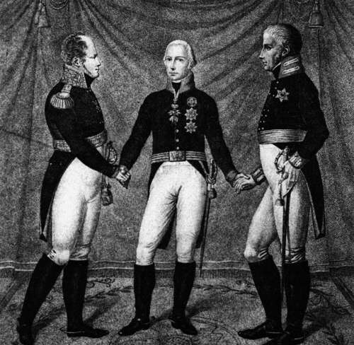 Sacred Alliance 1815 A Most Unusual And Rare Bronze Timepiece.