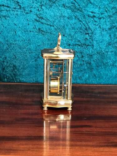 Eight Day Serpentine Cased Carriage Clock