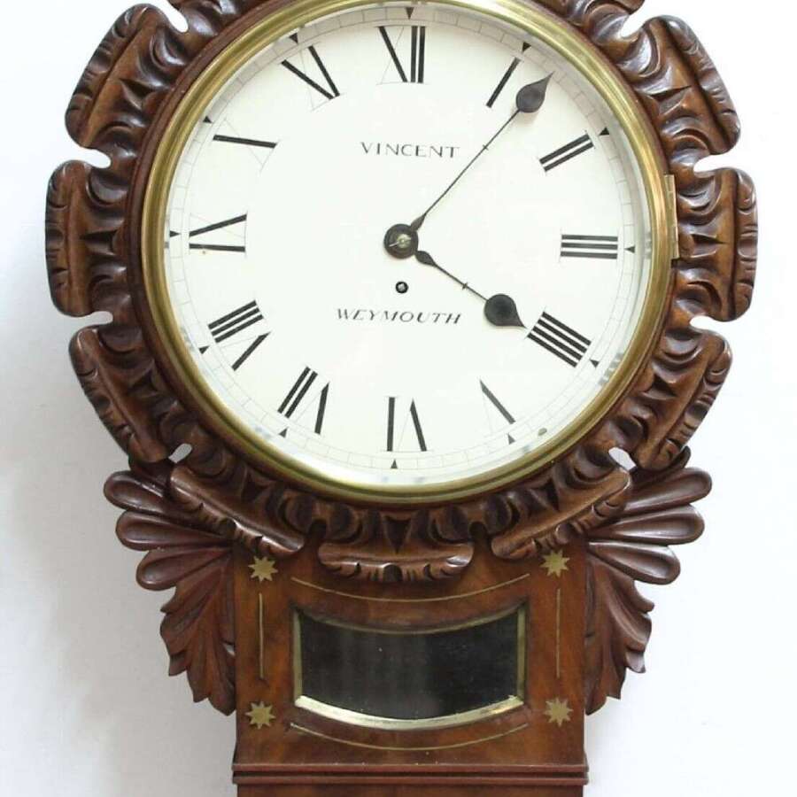 Regency Eight Day Wall Clock