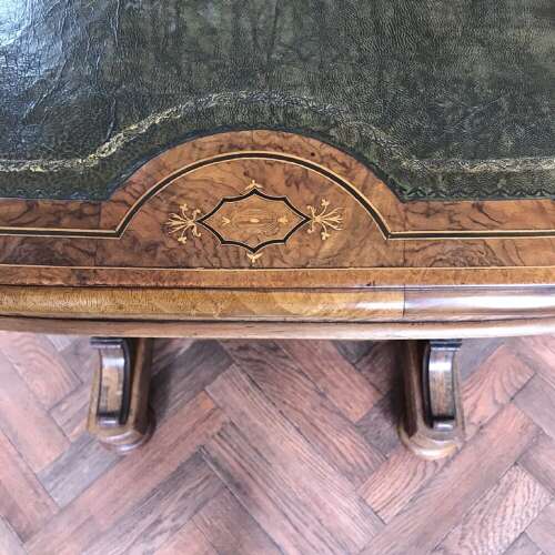 Victorian Walnut Davenport Circa 1890