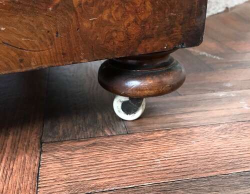 Victorian Walnut Davenport Circa 1890