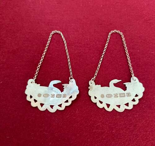Pair Of Edwardian Decanters And Stoppers Circa 1900