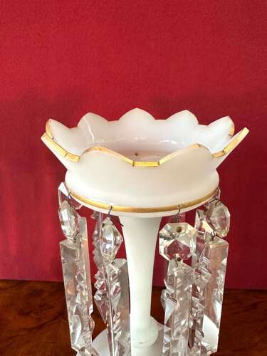 Pair Of Lustres Victorian Circa 1880