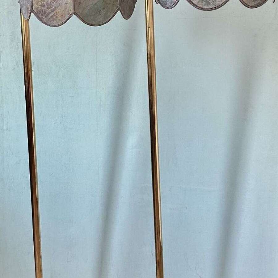 Stylish Pair Of Standard Lamps, Circa 1920