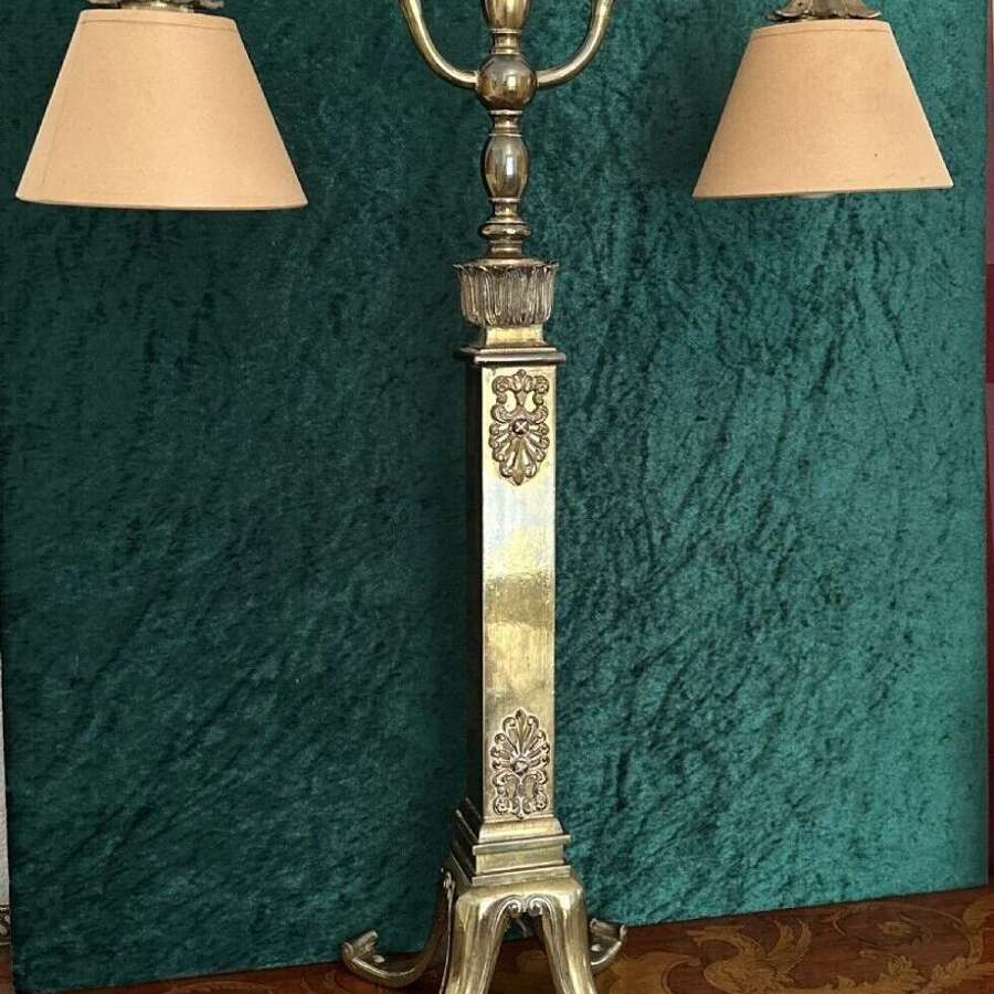 Twin Branch Lamp Circa1920