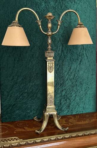 Twin Branch Lamp Circa1920