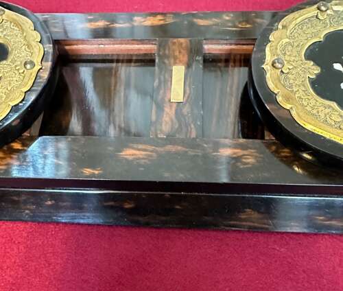 Victorian Pietra Dura Book Slide.Circa 1875.
display Stand