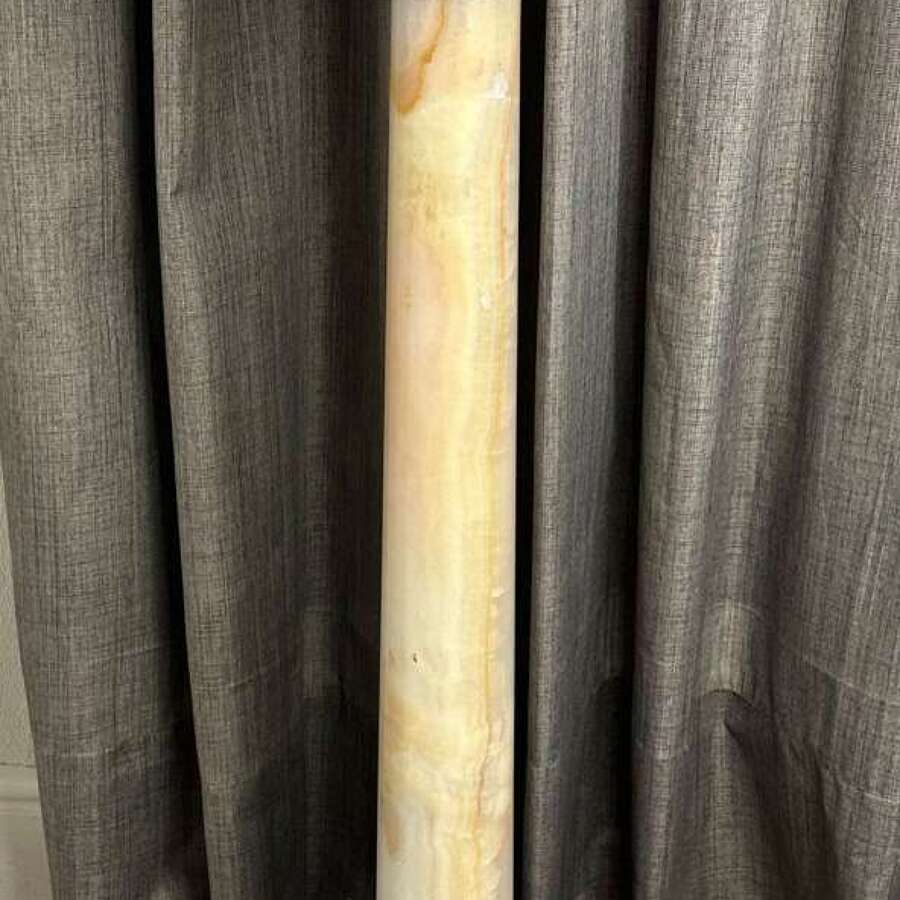A Fine Onyx Column Circa 1900