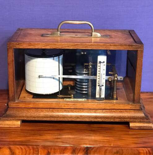 Dobbie Son And Hutton London Barograph, Barometer