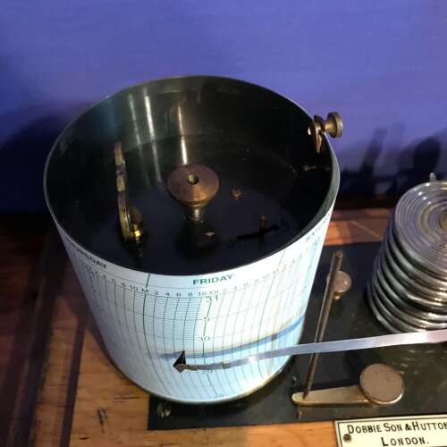 Dobbie Son And Hutton London Barograph, Barometer
