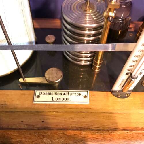 Dobbie Son And Hutton London Barograph, Barometer
