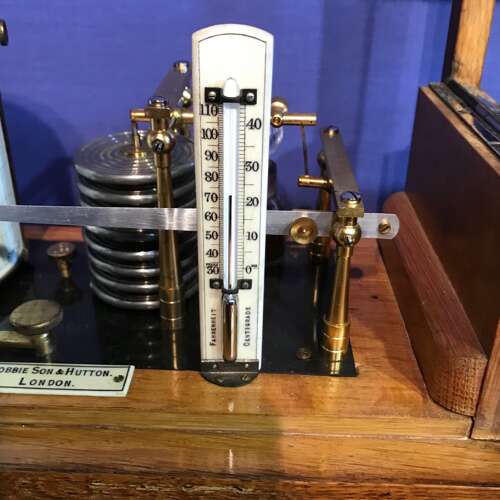 Dobbie Son And Hutton London Barograph, Barometer