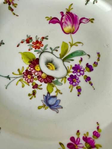Meissen Floral Plate, And One Other