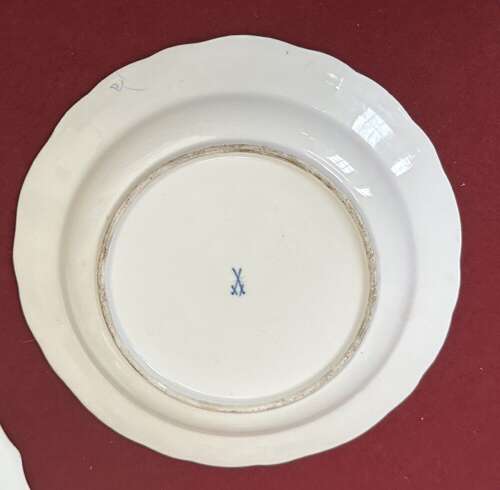 Meissen Floral Plate, And One Other