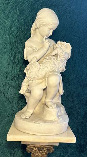 Victorian Parian Sculpture Circa 1875