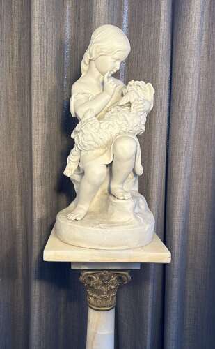 Victorian Parian Sculpture Circa 1875