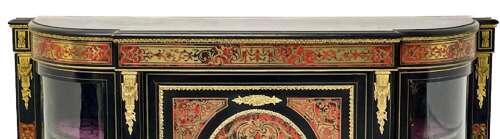 Victorian Credenza Circa1875. Boulle Cabinet, Sideboard.