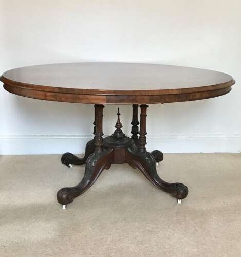 Fine Victorian Pedestal Table