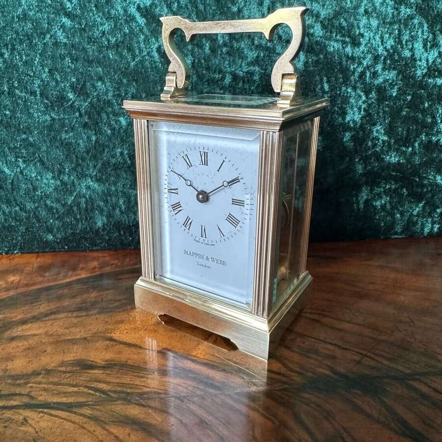 Mappin & Webb carriage clock