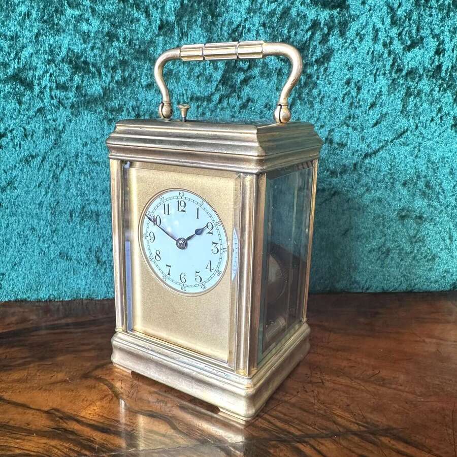 Repeating & chiming carriage clock, circa 1880
