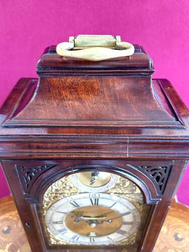 Bracket clock, circa 1750