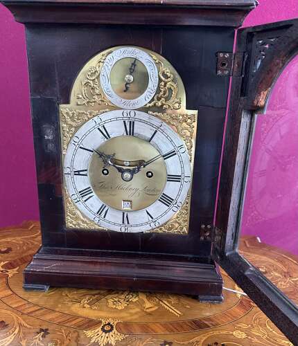 Bracket clock, circa 1750