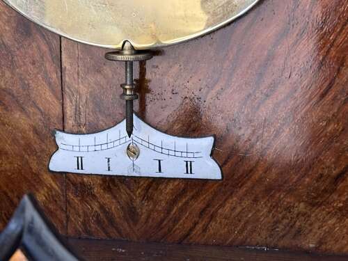 Wall clock, 8-day striking, circa 1880