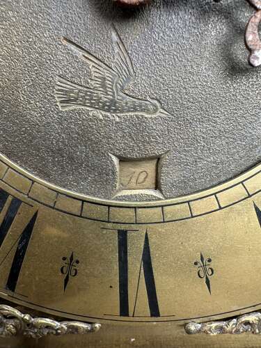Early wall clock circa 1730/1780 (Barn find condition)