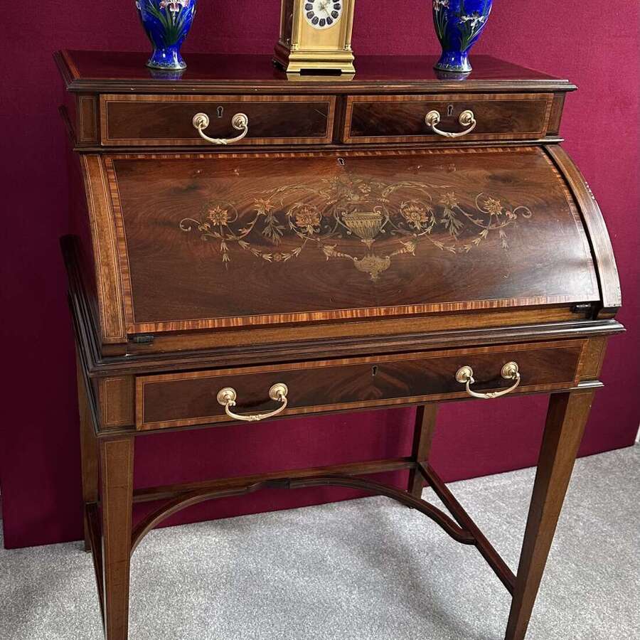 Edwardian fall front bureau circa 1910