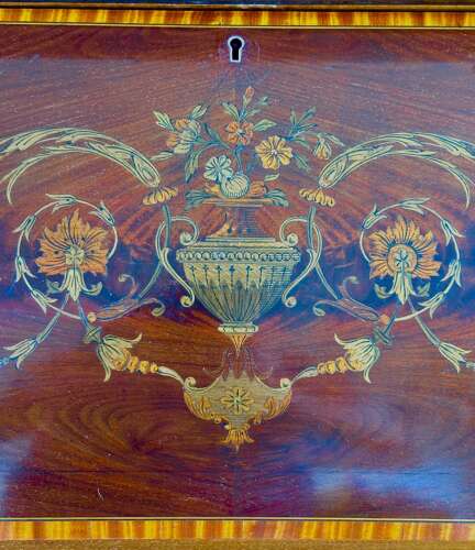 Edwardian fall front bureau circa 1910