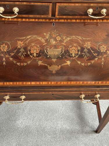 Edwardian fall front bureau circa 1910