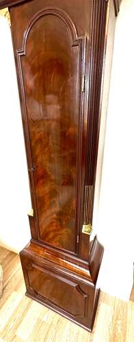 Georgian long case clock, circa 1775
