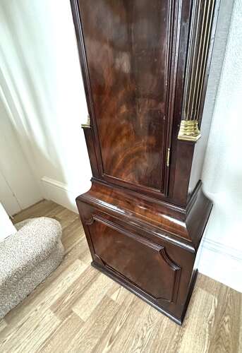 Georgian long case clock, circa 1775