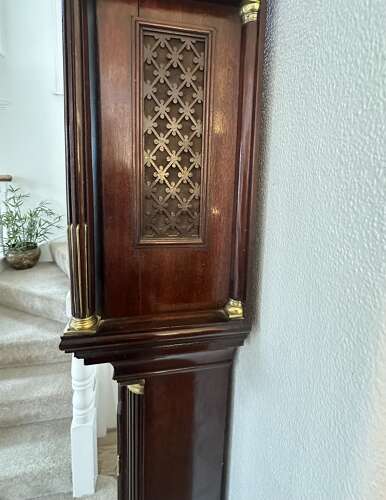Georgian long case clock, circa 1775