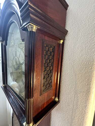 Georgian long case clock, circa 1775