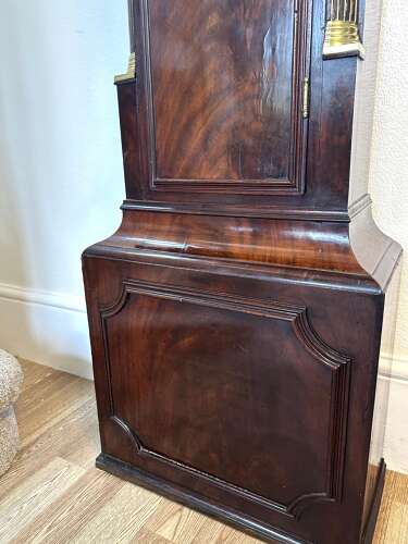 Georgian long case clock, circa 1775
