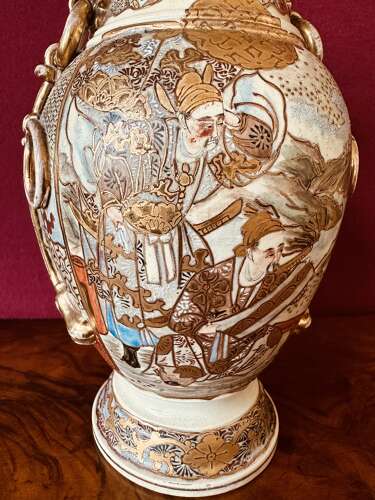 Satsuma vase circa 1920