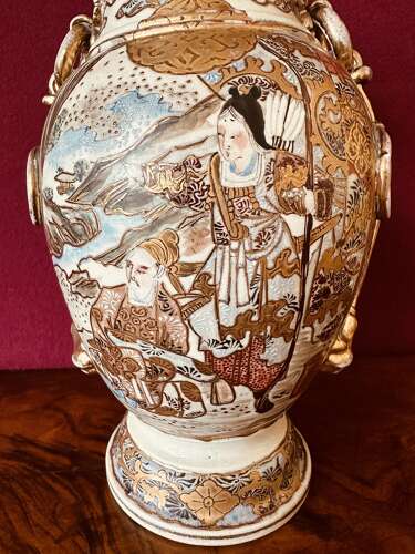 Satsuma vase circa 1920