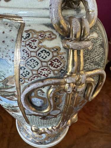Satsuma vase circa 1920